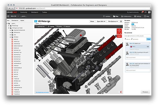 Grabcad Workbench | Cad Collaboration For Engineers & Designers